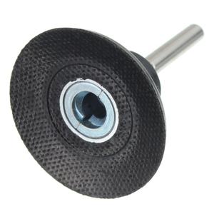Tampon de support en caoutchouc pour <span class=keywords><strong>disque</strong></span> à changement rapide 2 pouces 50mm pour <span class=keywords><strong>disque</strong></span> de ponçage avec arbre de 6 mm <span class=keywords><strong>ou</strong></span> 6.35mm 1/4 pouces - Product Image 1