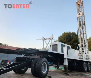 Son teknoloji fabrika doğrudan 800m 1000m 1200m 1500M matkap su yağ keşfetmek için kamyon monte sondaj kulesi çin'de - Product Image 2