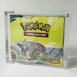 Thân Thiện Với Môi Xách Tay 138*78*125Mm Rõ Ràng <span class=keywords><strong>Acrylic</strong></span> Giao Dịch Thẻ Hiển Thị Tủ Hiện Đại Từ Gia Cố Túi Quái Vật - Product Image 1