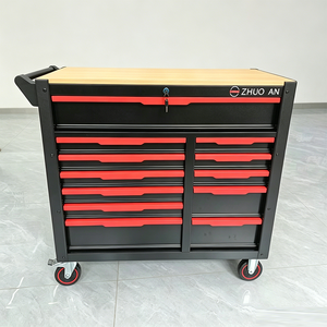 Chariot d'atelier mobile robuste pour outils de réparation automobile, 760 pièces - Product Image 3