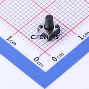 TSC017A06526A03 Tactile Switch Through hole Component (THT) Switch Round Button 2.6N Right Angle Insert 4.5mm - Product Image 1