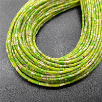 Perles de pierres précieuses naturelles en forme de tube rond, perles en cristal de quartz rose et d'agate pour la fabrication de bijoux DIY 2mm 4mm 2x4mm