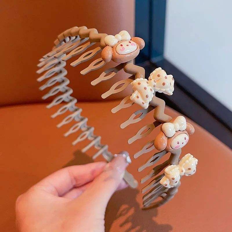 2 coffee - colored cinnamon dogs