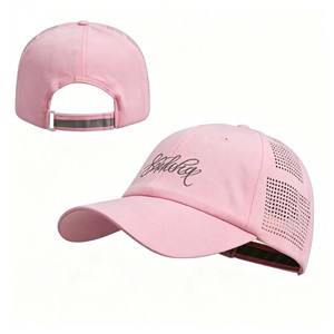 Gorra de Béisbol al por Mayor de 6 Paneles, Estilo Desgastado, Personalizable con Logotipo Bordado, Retro Vintage, de Algodón, Gorra Deportiva Tipo Dad Hat - Product Image 3