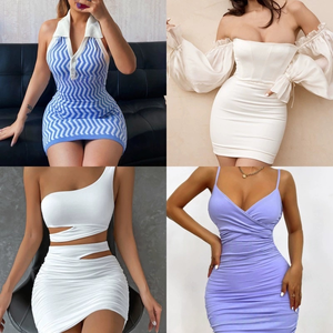 Fabricante Sheines Ofrece Venta al por Mayor de <span class=keywords><strong>Vestidos</strong></span> <span class=keywords><strong>Elegantes</strong></span>, Estilizados y Casuales para <span class=keywords><strong>Mujer</strong></span> en Varios Estilos - Product Image 4