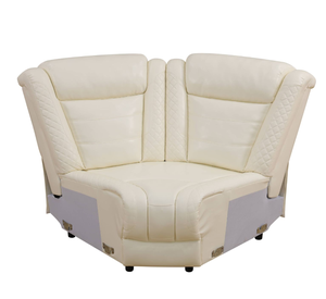 White Breathing Leather 3-Piece <b>Living</b> <b>Room</b> Recliner <b>Sofa</b> Set Intelligent Recliner <b>Sofa</b> - Product Image 6