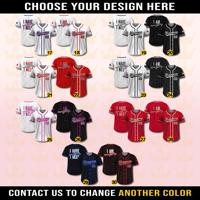 Uniformes de baseball personnalisés pour couples, nom et numéro personnalisés, hauts respirants 100% polyester pour hommes S-5XL