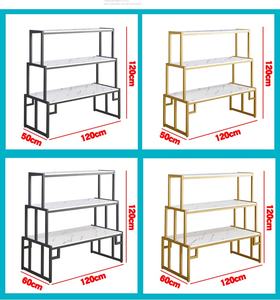 Zapatero comercial de estilo moderno, soporte de exhibición, estante de madera ecológico para zapatos de niños, tienda de <span class=keywords><strong>ropa</strong></span>, armario, bolsa, estante de isla - Product Image 2