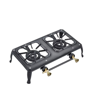 批发便携式铸铁燃气灶双燃烧器 - Product Image 1