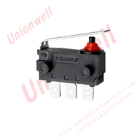 Greetech longue durée de vie haute fiabilité étanche 0.1A 130gf D2HW mini micro interrupteur