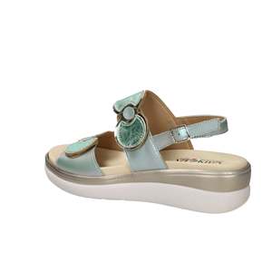 Sandalo con Zeppa Cinzia Soft da Donna Verde Acqua IO20637C - Product Image 2
