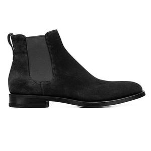 Faux Deerskin <span class=keywords><strong>Chelsea</strong></span> hommes bottes Stretch mi-mollet daim chaussures bottes bottes hommes Zapatos De Hombre - Product Image 5