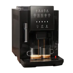 Máquina de café profesional para uso doméstico, capuchino, totalmente automática