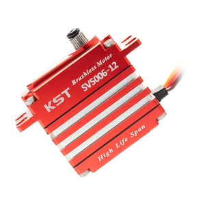 Ventes chaudes KST SV5006-12 DC12V 55Kgf.cm 0.063sec/60 SHV 4 pôles Moteur brushless en alliage d'aluminium numérique standard pour drones de course RC FPV - Product Image 6
