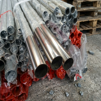 أنبوب مربع من الفولاذ المقاوم للصدأ ASTM ERW مقاس 22×22 مم بسماكة 0.27 مم من الدرجة 304 أنبوب ملحوم بدقة للهندسة المعمارية