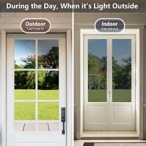 Film de fenêtre réfléchissant unidirectionnel en gros pour usine, film de protection de la vie privée pour bâtiment, film isolant en PET, film de verre teinté argenté anti-explosion 5 - Product Image 4