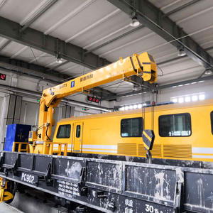 האווי 5 טון כונן הידראולי <span class=keywords><strong>winch</strong></span> נסיעה נייד שליטה מרחוק זרוע המניפולטור הימי מנוף kato מנוע fpt - Product Image 5