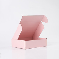 Boîtes d'emballage personnalisées OEM pour petites entreprises, vente en gros, boîtes d'emballage écologiques pour vêtements, boîtes en papier pour envoi postal, boîtes d'expédition