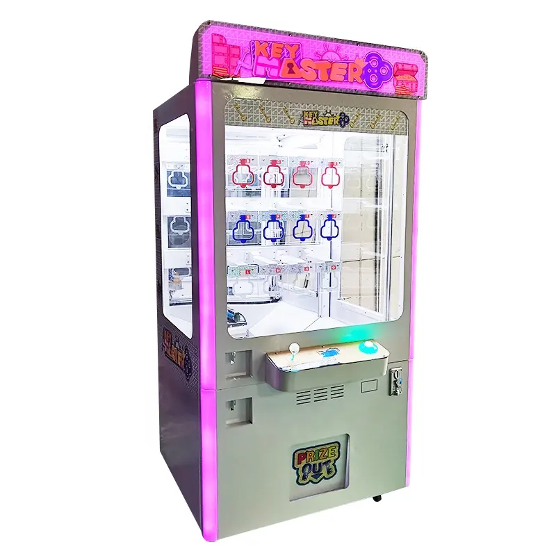 Maquinas De Juego Key Master Arcade/Maquina Key Master/Push Coin Golden Key Master Automatic Vending Machine