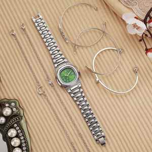 Combo de Reloj y Joyería FX Fashion para Mujer, Set Completo de Accesorios Femeninos, Excelente Regalo para Aniversario y Festividades - Product Image 3