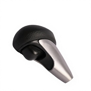 Pommeau de levier de vitesse en plastique argenté, conception ergonomique, transmission automatique, pour Honda Civic 8e génération - Product Image 5