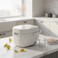 Mini cuiseur à riz électrique intelligent multifonction avec revêtement antiadhésif, pour cuisson vapeur et maintien au chaud des aliments