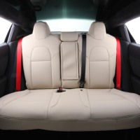 EKR Auto Accessoires Usine Personnalisé PU Cuir Nappa Ensemble Complet Intérieur De Voiture Housse De Siège Pour Tesla Model 3 Model Y