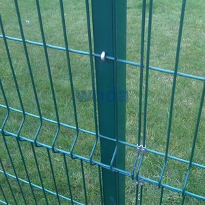 Valla curva 3D, malla de alambre soldada con revestimiento de PVC para seguridad y jardinería, para cercas de granja y Deporte - Product Image 4