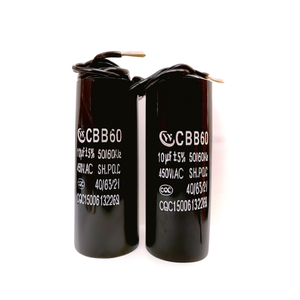 คาปาซิเตอร์ Cbb60 3uf 60uf 450v สำหรับสตาร์ทมอเตอร์ เครื่องซักผ้า ปั๊มน้ำ เครื่องอัดอากาศ - Product Image 1