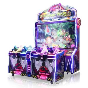 Nouveau jeu de tir d'arcade intérieur à quatre joueurs, simulation de tir à monnayeur, Dinosaures en guerre, récompenses de loterie - Product Image 1