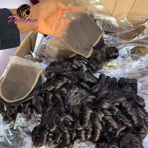 Extensiones de Cabello Humano Natural Rizado del Templo del <span class=keywords><strong>Sur</strong></span> de la India, Directamente de Fábrica, Rizado Natural Indio - Product Image 3