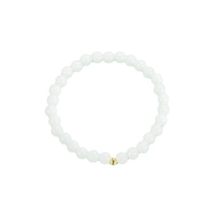 White Jade <b>Bead</b> <b>Bracelet</b> For Women Round <b>Beads</b> Minimalist Design Thin Full <b>Bead</b> <b>Bracelet</b> Everyday Wear - Product Image 5