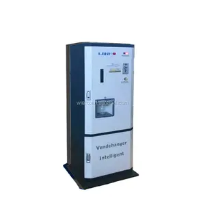 Mesin penjual otomatis isi ulang deterjen cair dalam ruangan dengan Token koin sistem pembayaran kode QR 220V fungsi SDK