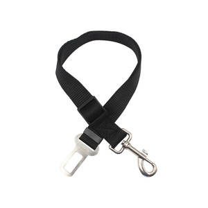 Ceinture de sécurité pour chien pour voiture, harnais de sécurité textile réglable 80 cm x 2,5 cm, utilisation en voyage en voiture - Product Image 3