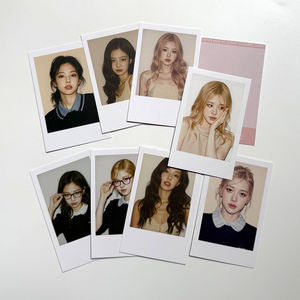 4 pz/set KPOP JENNIE ROSE fotocopie con stampa su due lati di carte Lomo in cartoline in stile coreano fan della collezione di regali di compleanno - Product Image 1