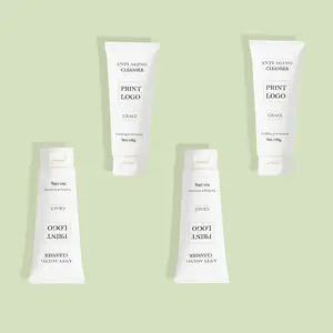 OEM Haut de gamme Peptide de collagène nettoyant pour le visage acide aminé organique vitamine C ingrédients actifs nettoyant doux purifiant en profondeur