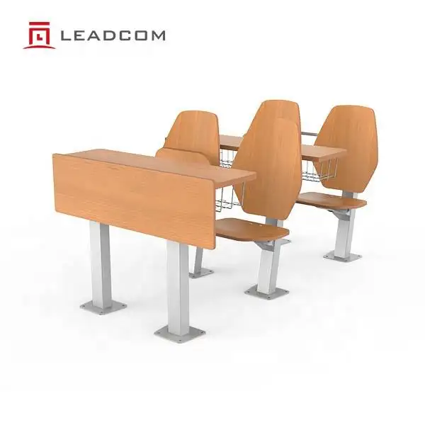 Leadcom L-E08 toptan sınıf salonu oditoryum masa ve sandalye okul mobilyacılar seti