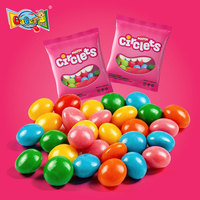 Pack familial 15g*30 unités de bonbons moelleux type Skittles pour l'approvisionnement des supermarchés, vente en gros, saveurs de fruits, morceaux de bonbons moelleux