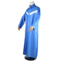 Robe musulmane arabe à manches plates, design estival tendance, moins chère, Kaftan Jubah Abaya Jalabya, vêtements ethniques pour hommes, Thobe, vêtements islamiques