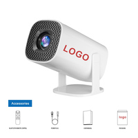 Nouveauté P30 720p Supporte 4k Android11 Projecteur WiFi6 Home Cinema Projecteur Portable 150ANSI Proyector 4k