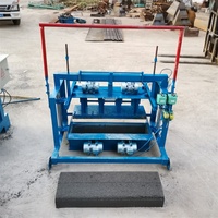 Machine de levage automatique Machine de fabrication de briques de ponte en béton à chaîne Machine mobile de fabrication de blocs de pavage en ciment