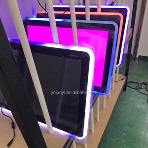 저렴한 21.5 23.6 24 27 32 인치 정전식 10포인트 LCD 터치 스크린 모니터 프레임 LED 라이트 포함 - Product Image 1