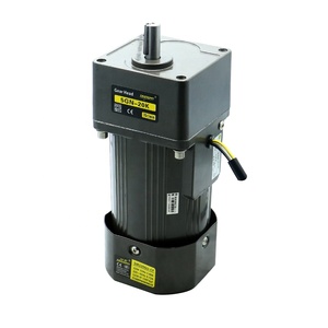 Hltnc 120W มอเตอร์เกียร์ไมโคร AC-110V/220V/380V สำหรับมอเตอร์เหนี่ยวนำมอเตอร์แบบอะซิงโครนัสที่ใช้ในการขนส่งเทปบรรจุภัณฑ์สำหรับ CNC - Product Image 1