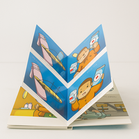 Livre d'activités Montessori en carton pour la maternelle |   Jouet éducatif d'apprentissage, activités d'autocollants, livres d'images plastifiés, peigne en plastique