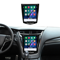 Radio MOOKAKA 10,5 pouces pour Cadillac ATS/CTS/SRX/Escalade 2014-2018, système multimédia Android pour voiture, GPS, stéréo, CarPlay sans fil