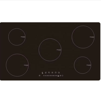 Offres Spéciales haute puissance 5 brûleurs cuisinière à Induction électrique Portable appareil de cuisine intégré prix usine pour un usage domestique