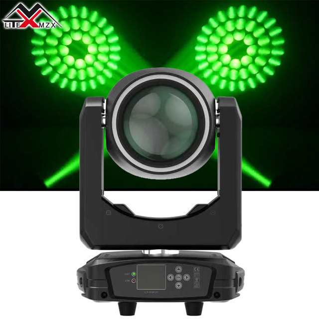 LED RGB Mini Moving Head Spot Light 200W with DMX512 Control and IP33 Rating