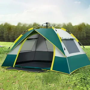 UPF 50 + Sun Shade 2-4 pessoas Abertura Rápida Pop up tenda ao ar livre tente camping