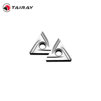 Plaquettes en céramique TAIRAY pour l'usinage de finition du fonte, haute dureté, TNGG C, porte-outil de tournage en métal, outils de coupe pour tour CNC