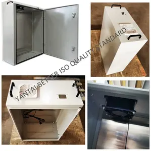 Electrical Wall Mounting Metal Enclosure Box Wall Mounting Outdoor IP65 Electric Control Stainless Steel Aluminum Metal Enclosure Box